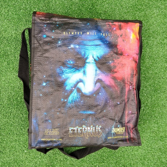 SDCC 2022 Scout/Thunder Comics ETERUS Olympus Will Fall Medusa/Zeus Tote Bag New - Picture 4 of 7
